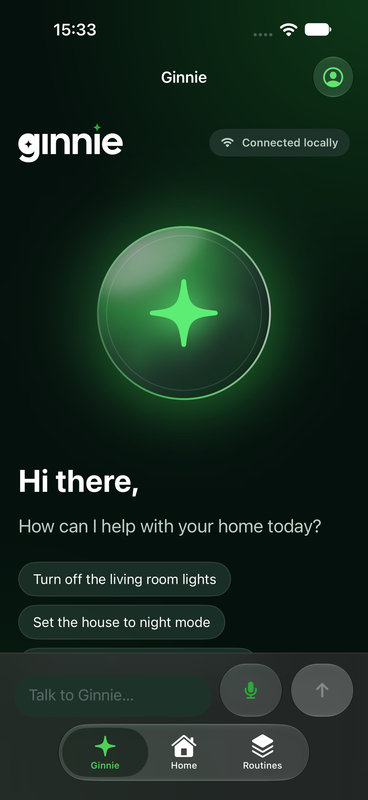 Ginnie AI Conversational Interface